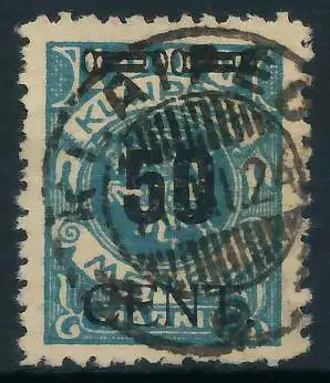 MEMEL 1923 Nr 191 gestempelt gepr. 478A0A