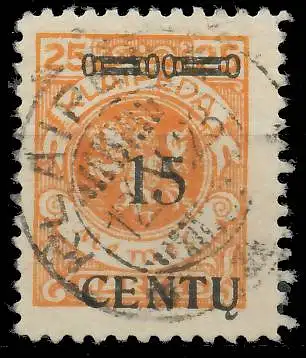 MEMEL 1923 Nr 170AII zentrisch gestempelt gepr. 478A6E