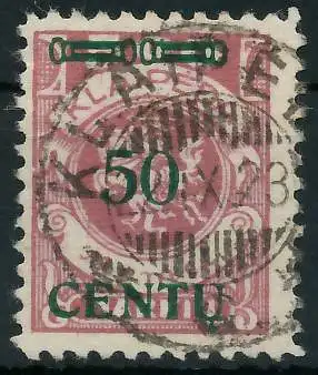 MEMEL 1923 Nr 173AI zentrisch gestempelt gepr. 478AC2
