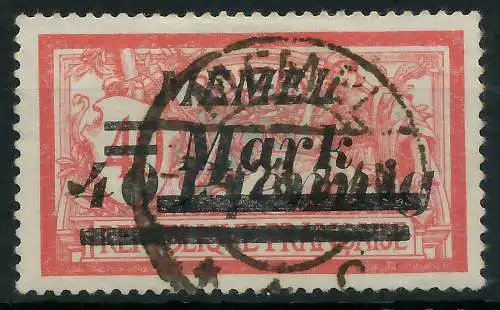 MEMEL 1922 Nr 119 gestempelt 478B1E