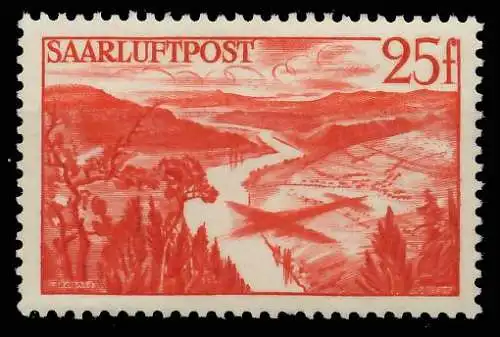 SAARLAND 1948 Nr 252 postfrisch 478BA6