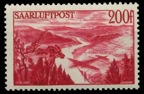 SAARLAND 1948 Nr 254 postfrisch 478BCE