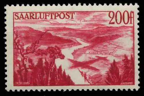 SAARLAND 1948 Nr 254 postfrisch 478BD2
