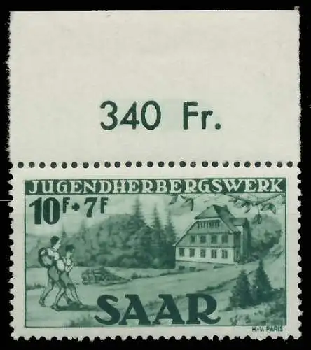 SAARLAND 1949 Nr 263I postfrisch ORA 478BFE