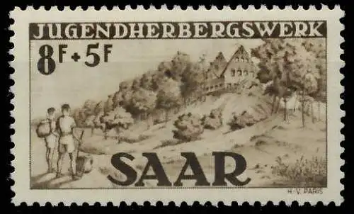 SAARLAND 1949 Nr 262I postfrisch 478C22