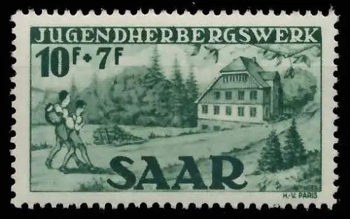 SAARLAND 1949 Nr 263I postfrisch 478C26