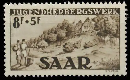 SAARLAND 1949 Nr 262I postfrisch 478C1E