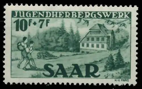 SAARLAND 1949 Nr 263I postfrisch 478C2A