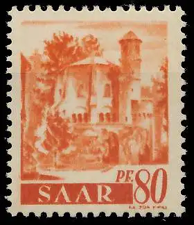 SAARLAND 1947 Nr 223Z postfrisch S01FA2A