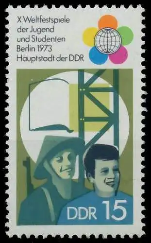 DDR 1973 Nr 1863 postfrisch S01FB12