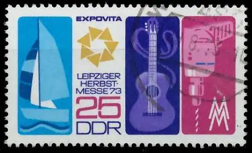 DDR 1973 Nr 1873 gestempelt 47902E