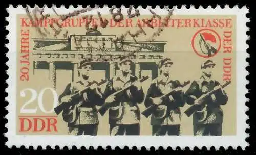 DDR 1973 Nr 1875 gestempelt 47903A