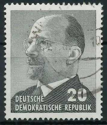 DDR DS WALTER ULBRICHT Nr 1870 gestempelt 47906E