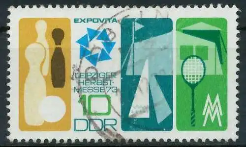 DDR 1973 Nr 1872 gestempelt 480F82