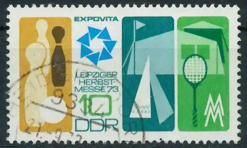 DDR 1973 Nr 1872 gestempelt 480F8A