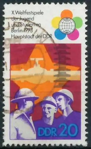 DDR 1973 Nr 1864 gestempelt 480F9E