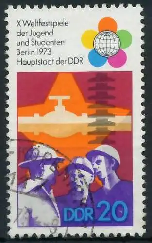DDR 1973 Nr 1864 gestempelt 480FA2