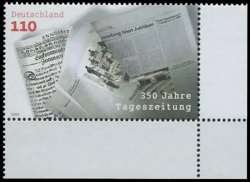 BRD BUND 2000 Nr 2123 postfrisch ECKE-URE 48110E