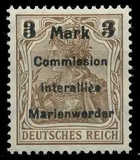 MARIENWERDER Nr 24AIb ungebraucht gepr. 49A8E2