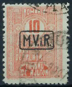 BES. 1WK D-MV RUMÄNIEN PORTO Nr 8 gestempelt gepr. 49A966