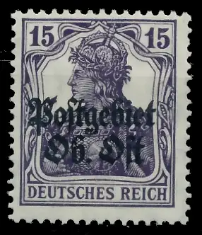 BES. 1WK PG OBER OST Nr 7a postfrisch gepr. 49AA5E