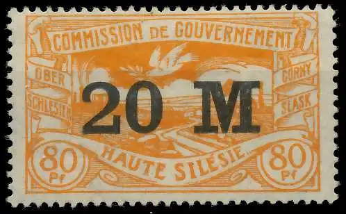 OBERSCHLESIEN Nr 43b ungebraucht 4B0C62
