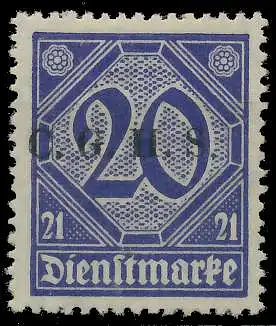 OBERSCHLESIEN DIENST Nr 4III ungebraucht 4B94BE