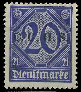 OBERSCHLESIEN DIENST Nr 4III ungebraucht 4B94CA