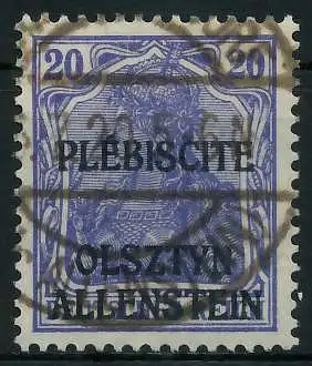 ALLENSTEIN Nr 5b gestempelt 45334E