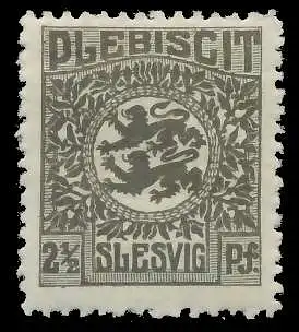ABSTGEB SCHLESWIG Nr 1 ungebraucht 4B96B2