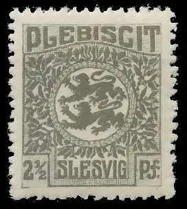 ABSTGEB SCHLESWIG Nr 1 postfrisch 4B96C6