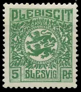 ABSTGEB SCHLESWIG Nr 2 postfrisch 4B96EA