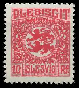 ABSTGEB SCHLESWIG Nr 4 ungebraucht 4B9706