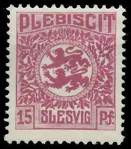 ABSTGEB SCHLESWIG Nr 5 postfrisch 4B9716