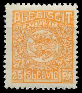 ABSTGEB SCHLESWIG Nr 7 ungebraucht 4B9736