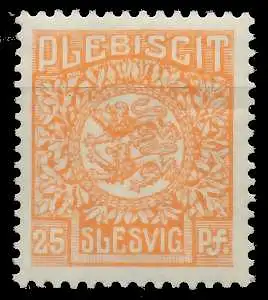 ABSTGEB SCHLESWIG Nr 7 postfrisch 4B973A