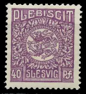 ABSTGEB SCHLESWIG Nr 9 postfrisch 4B976A