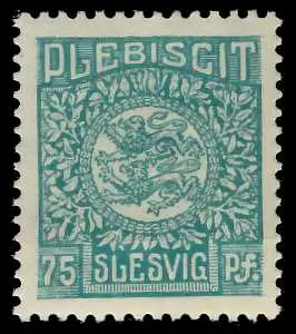 ABSTGEB SCHLESWIG Nr 10 postfrisch 4B978A