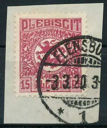 ABSTGEB SCHLESWIG Nr 5 zentrisch gestempelt Briefst³ck 4C37C6