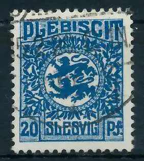 ABSTGEB SCHLESWIG Nr 6 gestempelt 4C37FE