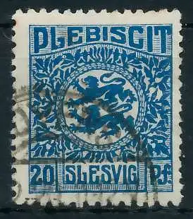 ABSTGEB SCHLESWIG Nr 6 gestempelt 4C3806