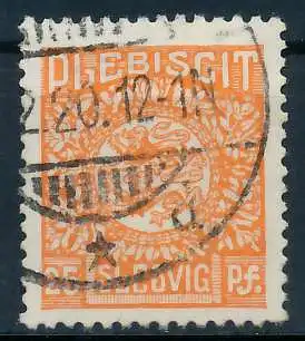 ABSTGEB SCHLESWIG Nr 7 gestempelt 4C3846