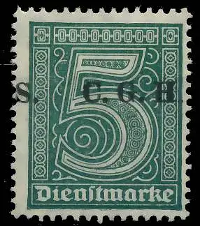 OBERSCHLESIEN DIENST Nr 8III ungebraucht 4C3E22