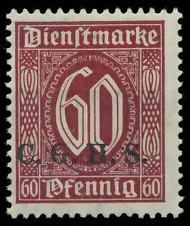 OBERSCHLESIEN DIENST Nr 15aIII postfrisch 4CADD6