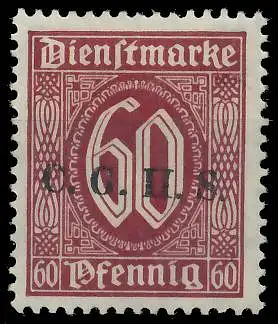 OBERSCHLESIEN DIENST Nr 15aIII ungebraucht 4CADCE