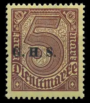 OBERSCHLESIEN DIENST Nr 20cIII ungebraucht 4D665A