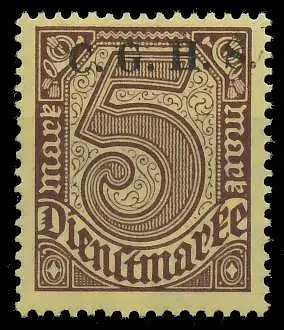 OBERSCHLESIEN DIENST Nr 20aIII postfrisch 4D6642