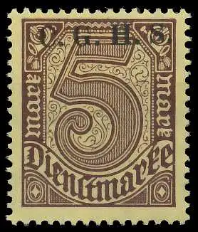 OBERSCHLESIEN DIENST Nr 20aIII postfrisch 4D664E