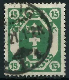 DANZIG 1921 Nr 75X gestempelt gepr. 88D236