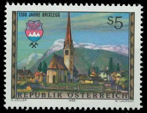 ÖSTERREICH 1988 Nr 1929 postfrisch 23F5F6